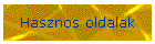 Hasznos oldalak
